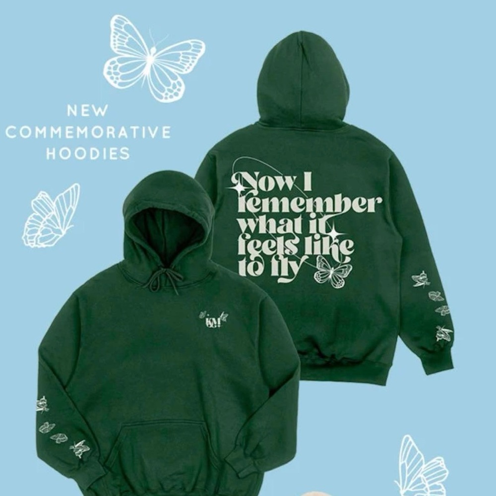 Kasey Musgraves Merch Butterflies Hoodie